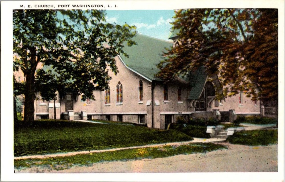 Port Washington New York NY : CHURCH SCENE m/14 BG6218