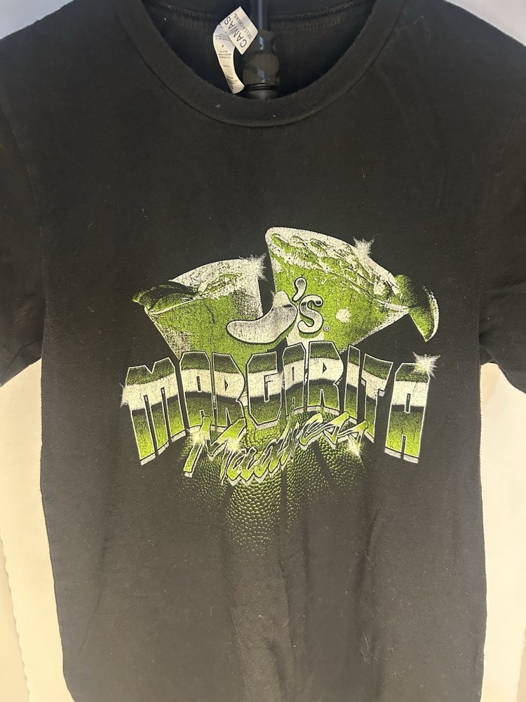 Chilis’Margarita Madness Graphic Black Cotton Men's S Short Sleeve T-Shirt
