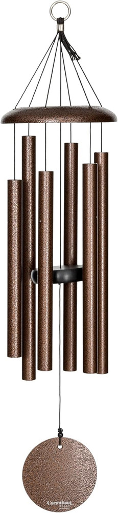 Corinthian Bells 30 Inch Copper Vein Wind Chimes for Outside, Deep Tone Memorial