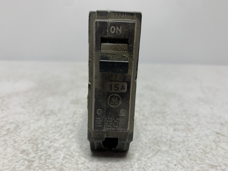 GE THQL1115 Circuit Breaker 15A 120/240V 1-Pole
