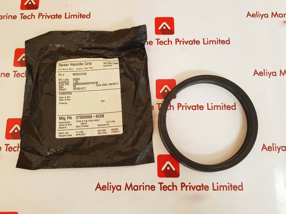 Parker hannifin 37505000-625b polypak moly type b