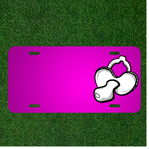 Custom Personalized Car License Plate With Add Names To Baby Child Kind