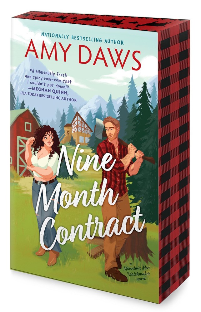 Nine Month Contract: A Hilarious Small Town Rom-Com of a Grumpy Mountain Man...