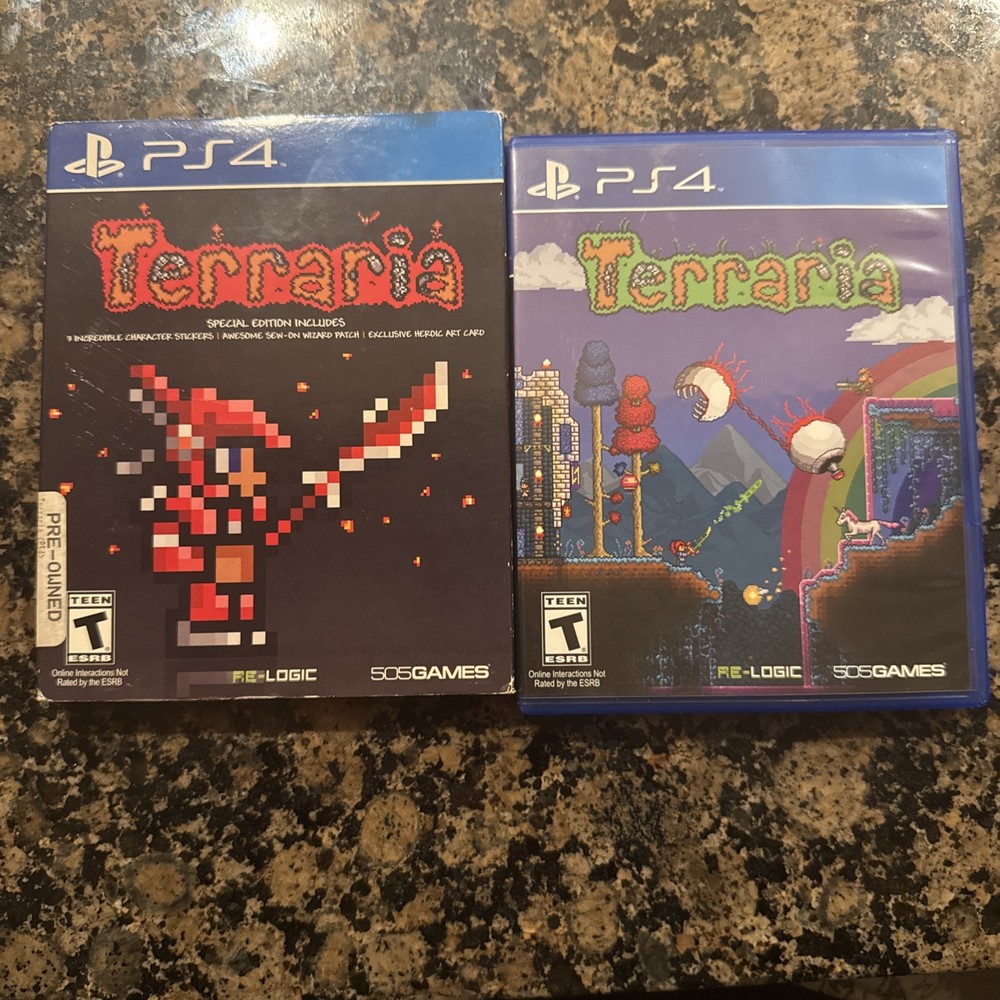 Terraria - Sony PlayStation 4 - PS4 - Original Release - Very Good Tested
