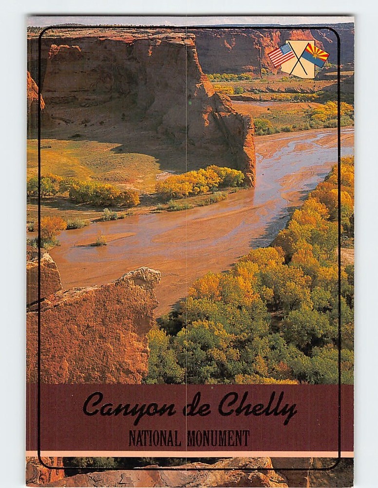 Postcard Canyon de Chelly National Monument Arizona