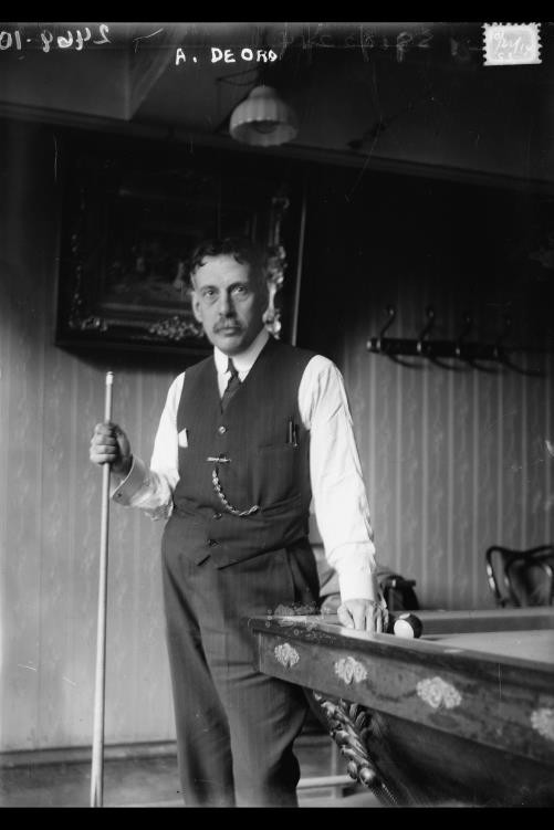 Photo:Alfredo De Oro,1863-1948,Cuban billiards player,pool player