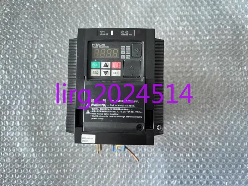 1pc used  Hitachi WJ200-022HFC-M 2.2KW 380V