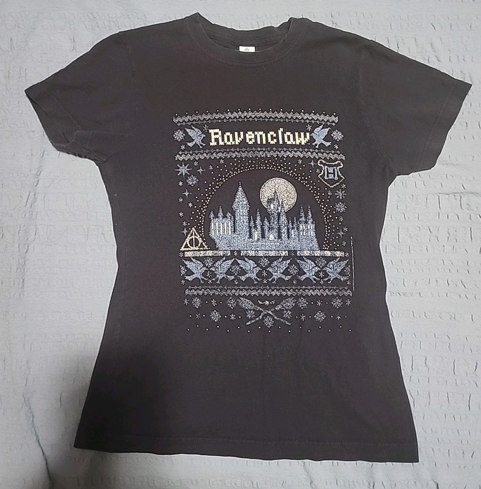 Harry Potter Ravenclaw Women's Small T-shirt, Dark Navy