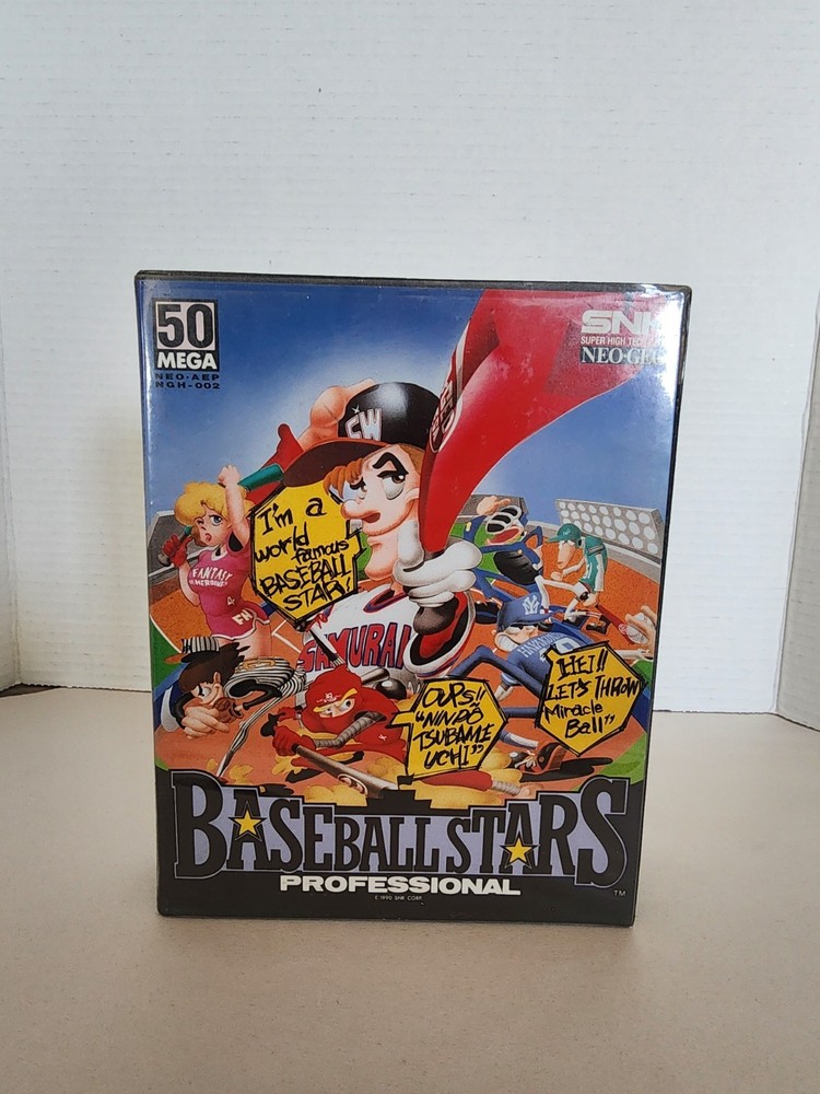 Baseball Stars Profesional AES Neo Geo  Complete SNK