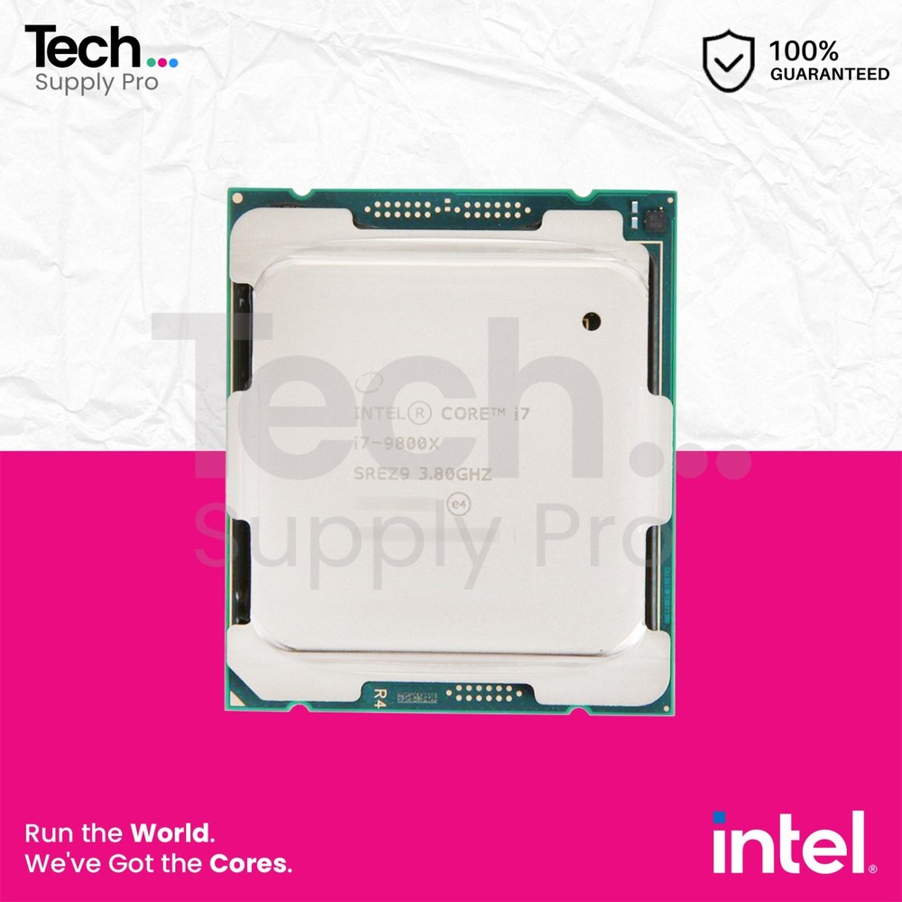 SREZ9 Intel Core i7-9800X 8-Core 3.80GHz 16.5MB 165W 8GT/s FCLGA2066 Processor
