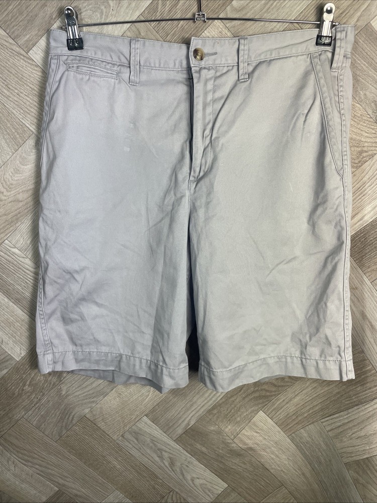 Polo Ralph Lauren Shorts Mens 32 Khaki Relaxed Fit Chino Cotton Pony Logo Beige