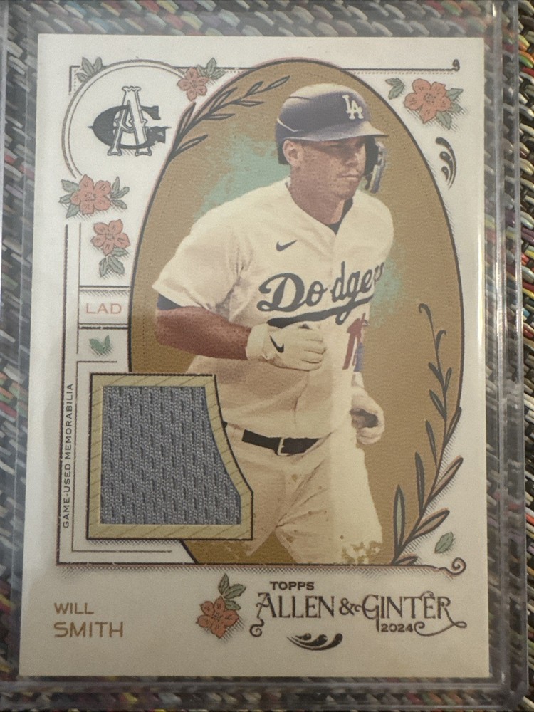 2024 Topps Allen & Ginter #AGR-WS Will Smith Game Used Memorabilia