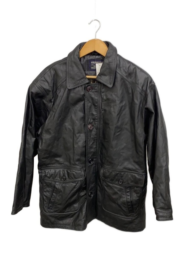 Leather Jacket Blouson/M/Cowhide/Blk 3499