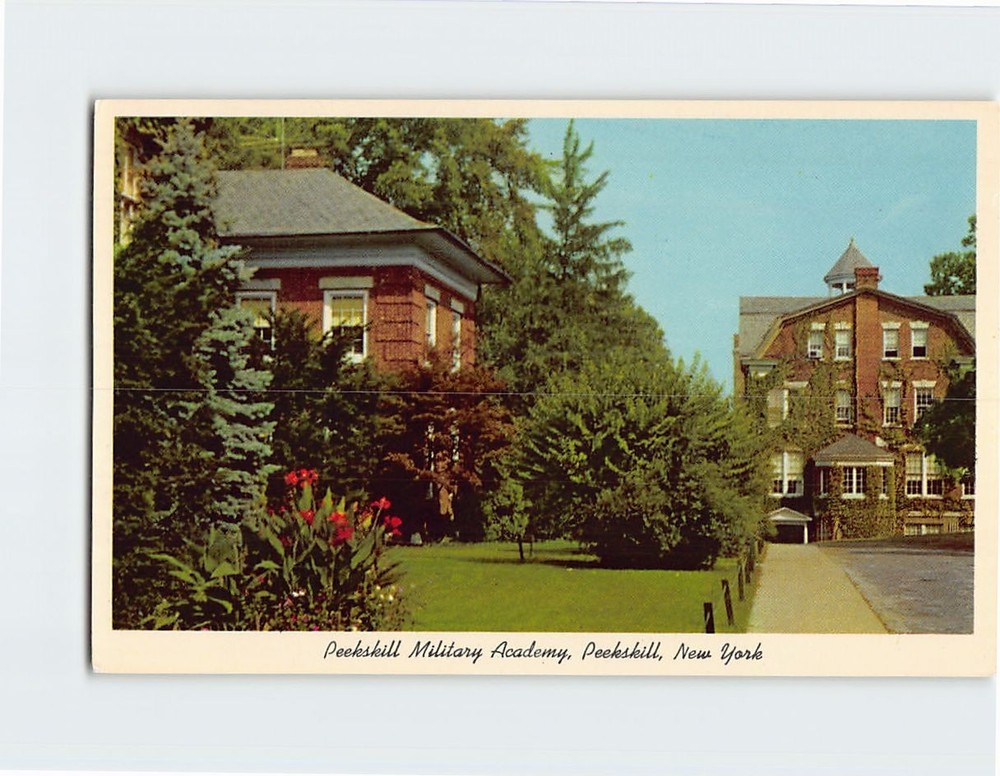 Postcard Peekskill Military Academy Peekskill NY USA