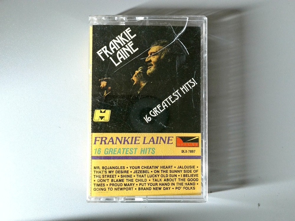 Frankie Laine 16 Greatest Hits Cassette 1987 Highland Music