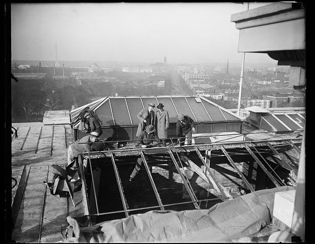 Photo:Washington, D.C.], [U.S. Capitol fire