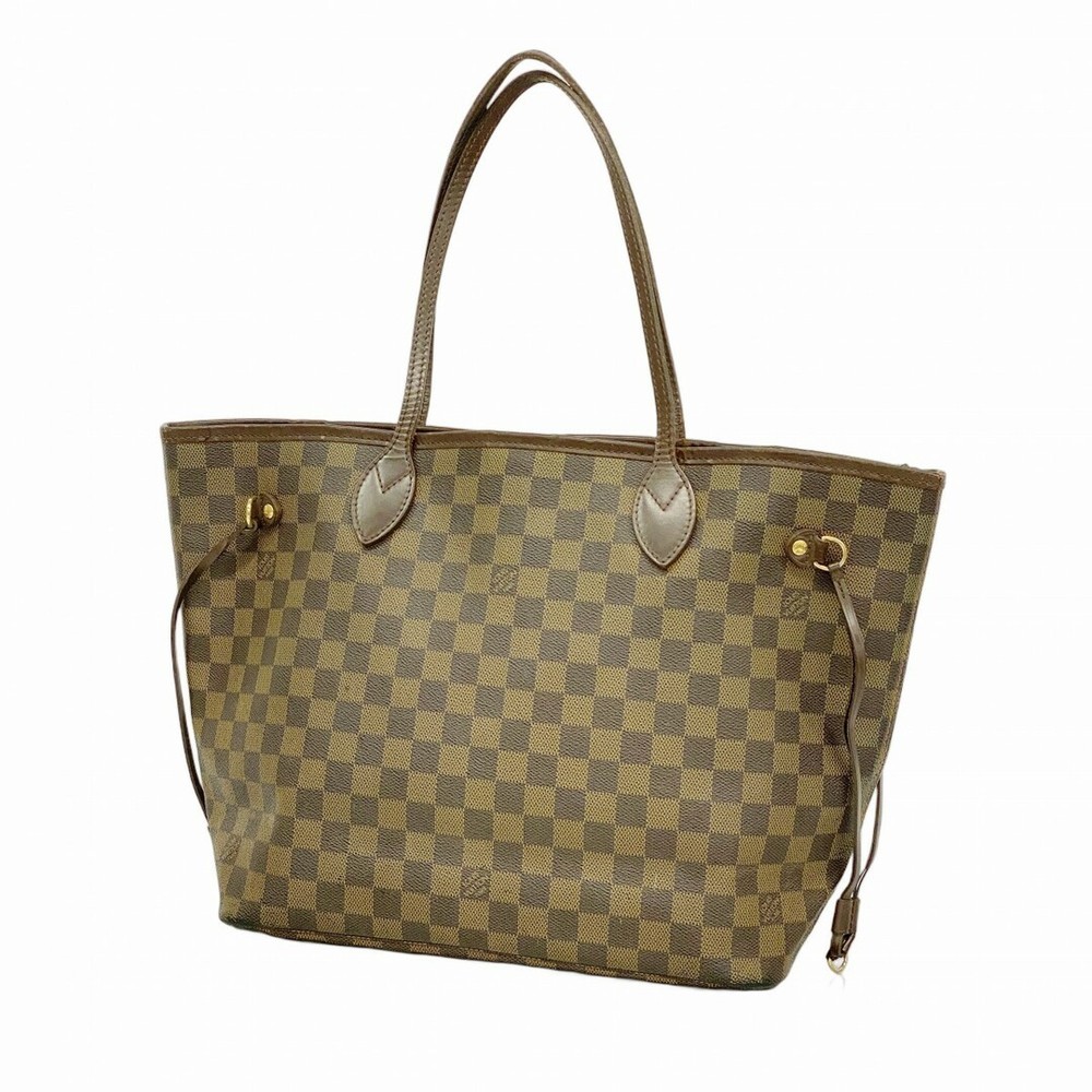 Louis Vuitton Damier Ebene Neverfull MM Tote Bag N51105 Pre-Owned Women 5Ge6417-H