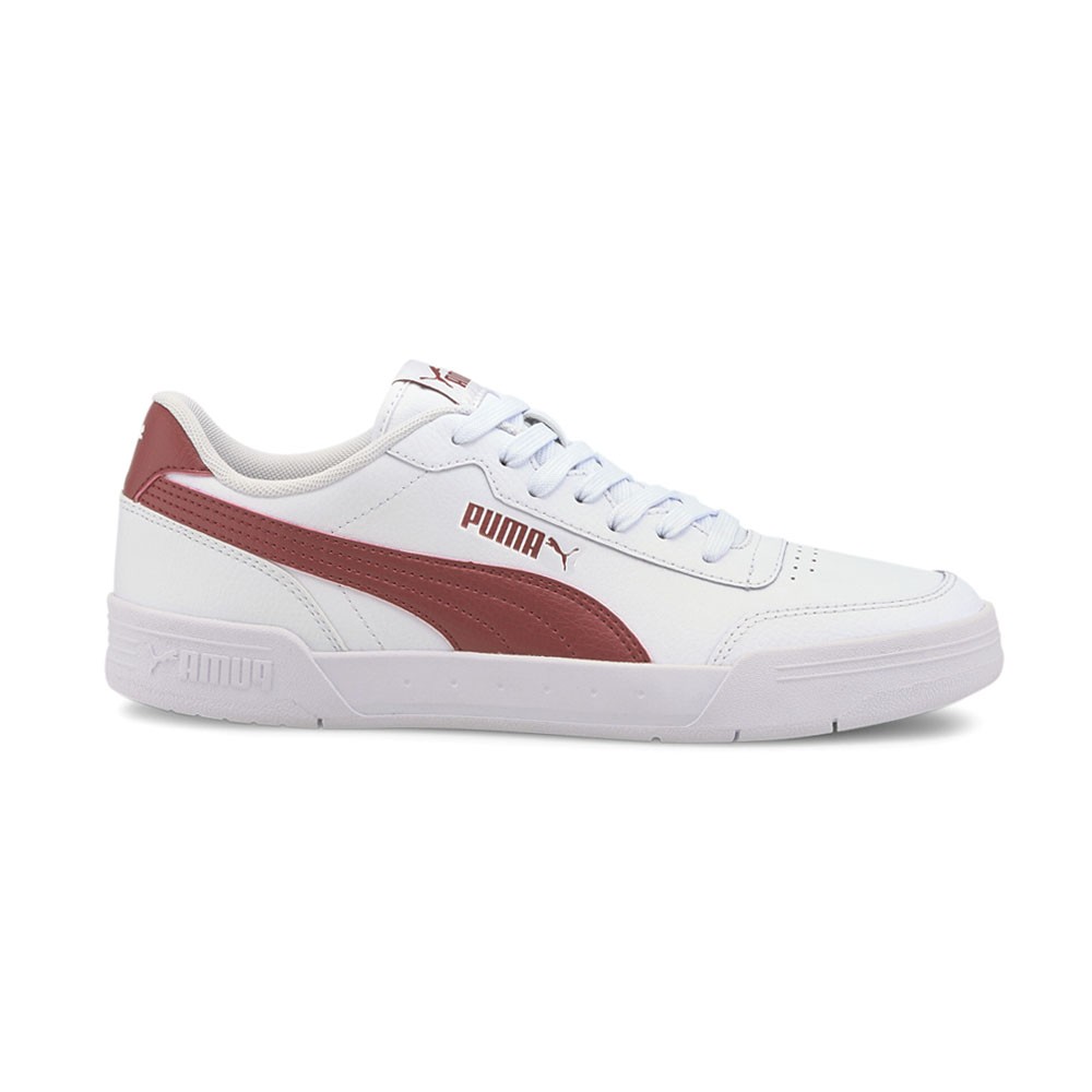 PUMA Caracal Lace Up  Mens White Sneakers Casual Shoes 36986318