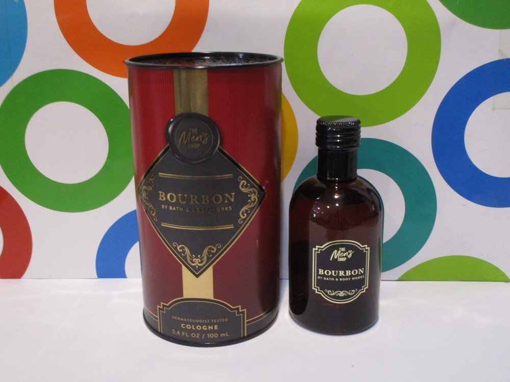 Bath & Body Works ~ Bourbon Men's Cologne ~ 3.4 Oz