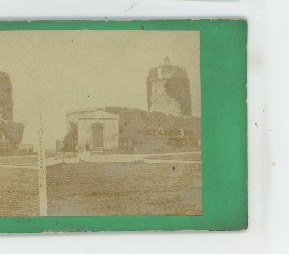 Observatory Clifton Bristol England Stereoview