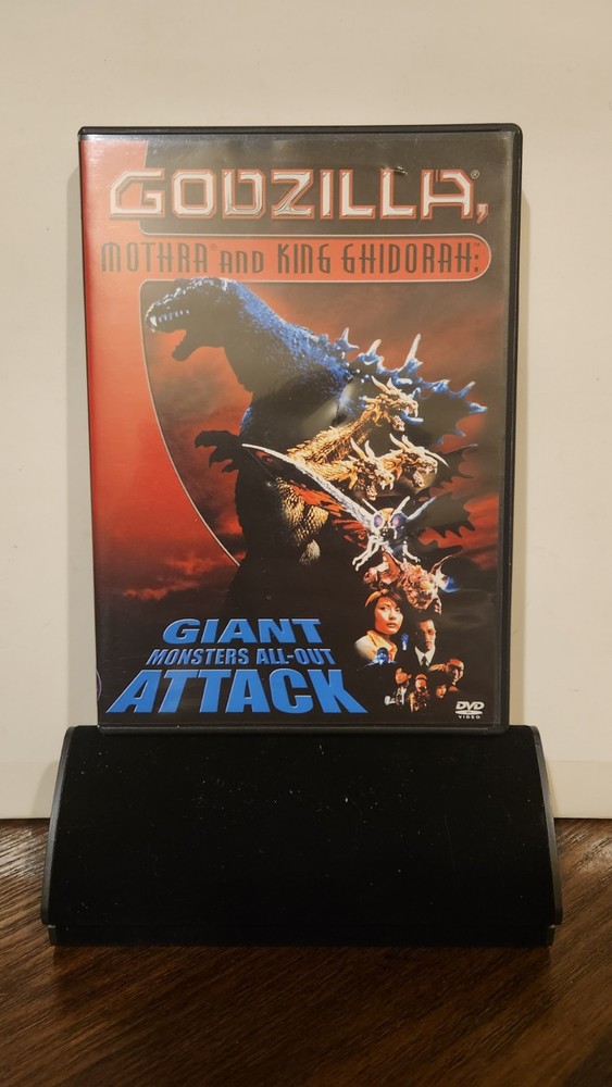 Godzilla Mothra King Ghidorah Giant Monsters All Out Attack 2004 DVD