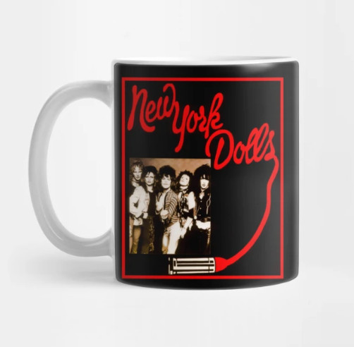 New York Dolls Mug Cup Tea Coffee Gifl For Fan Ceramic Mug