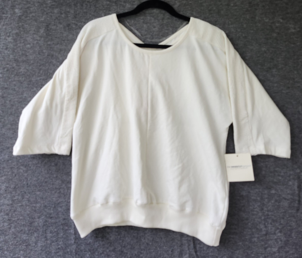 The Sweatshirt Project Women's Size Small Pullover With Crisscross Back NWT