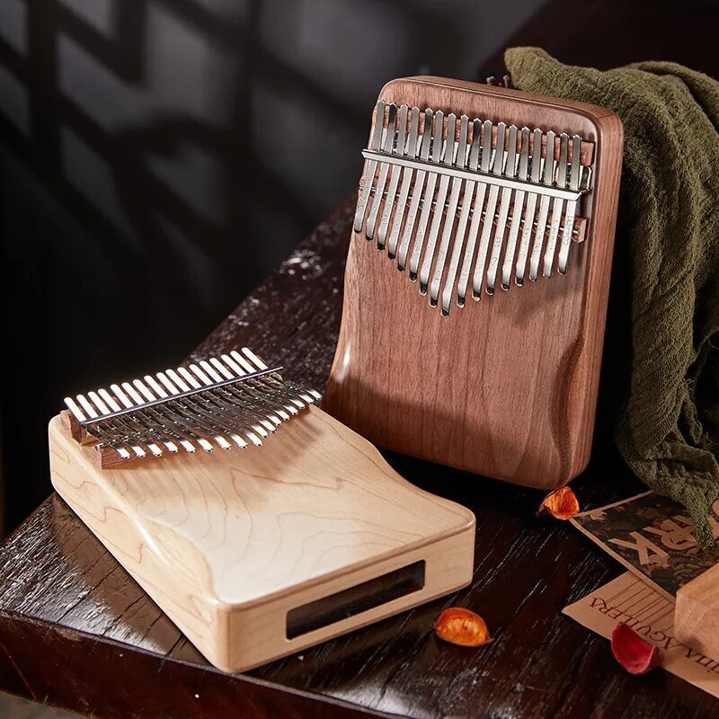 100% New 17 Key 21 Key Kalimba Mini Wooden Beginner Kalimba Professional