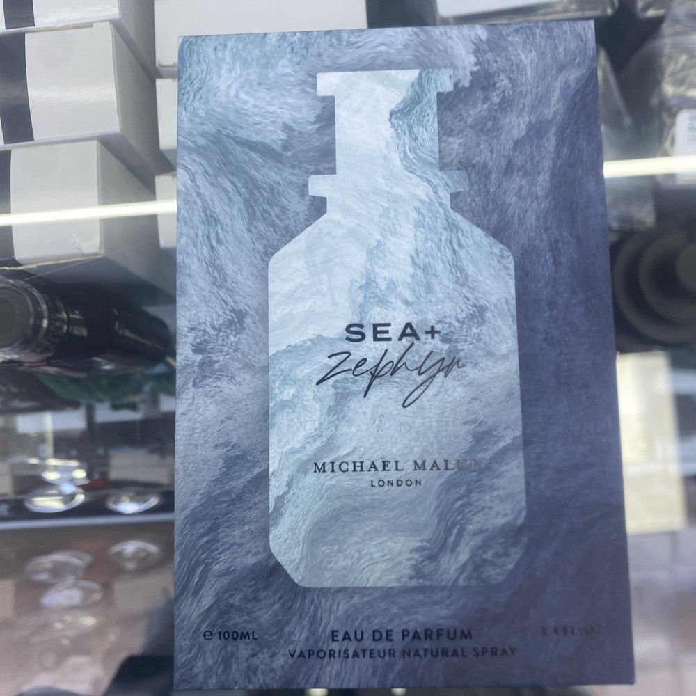 Sea + Zephyr By Michael Malul 3.4oz 100 ml eau de parfum EDP spray NEW SEALED