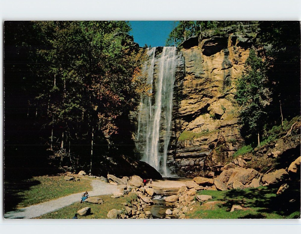 Postcard Toccoa Falls Toccoa Falls College Toccoa Falls Georgia USA