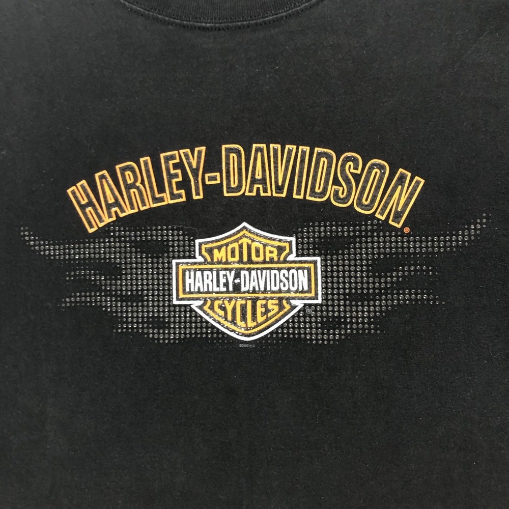 Harley Davidson T Shirt Mens L Black Las Vegas Nevada Graphic Tee Short Sleeve