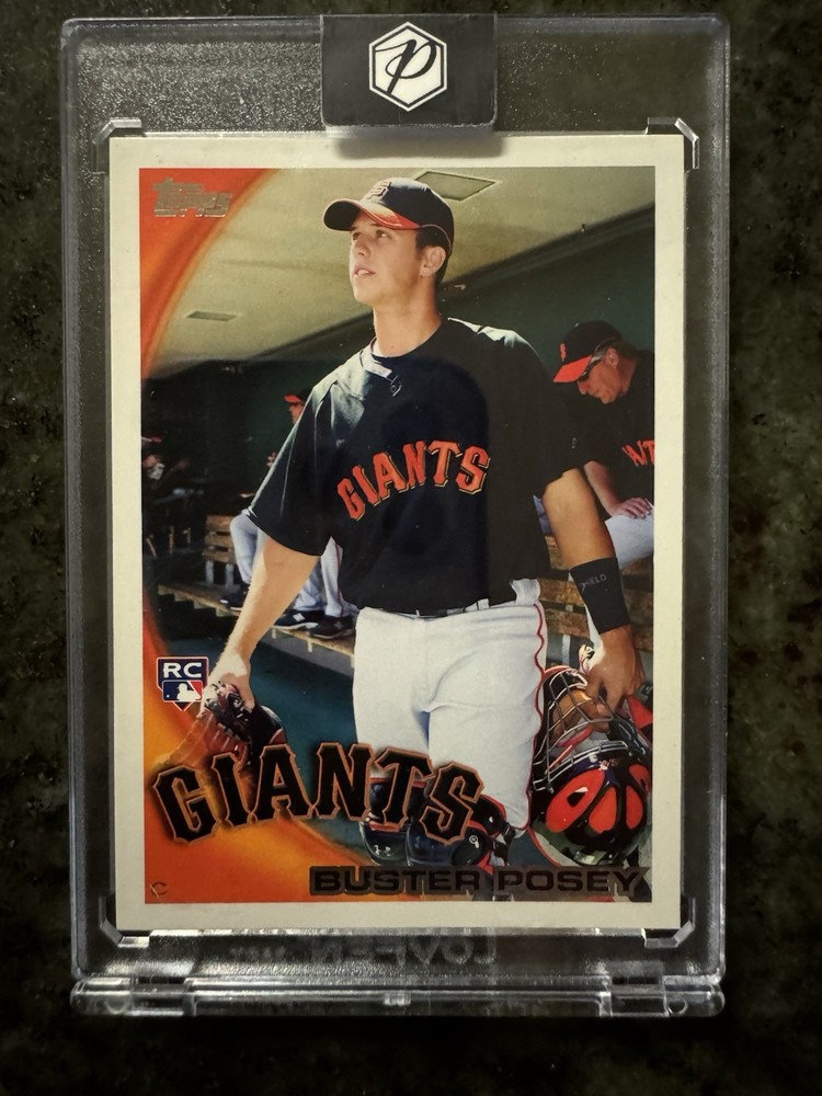 2010 Topps Buster Posey Rookie Base #2 San Francisco Giants MLB Baseball 2010