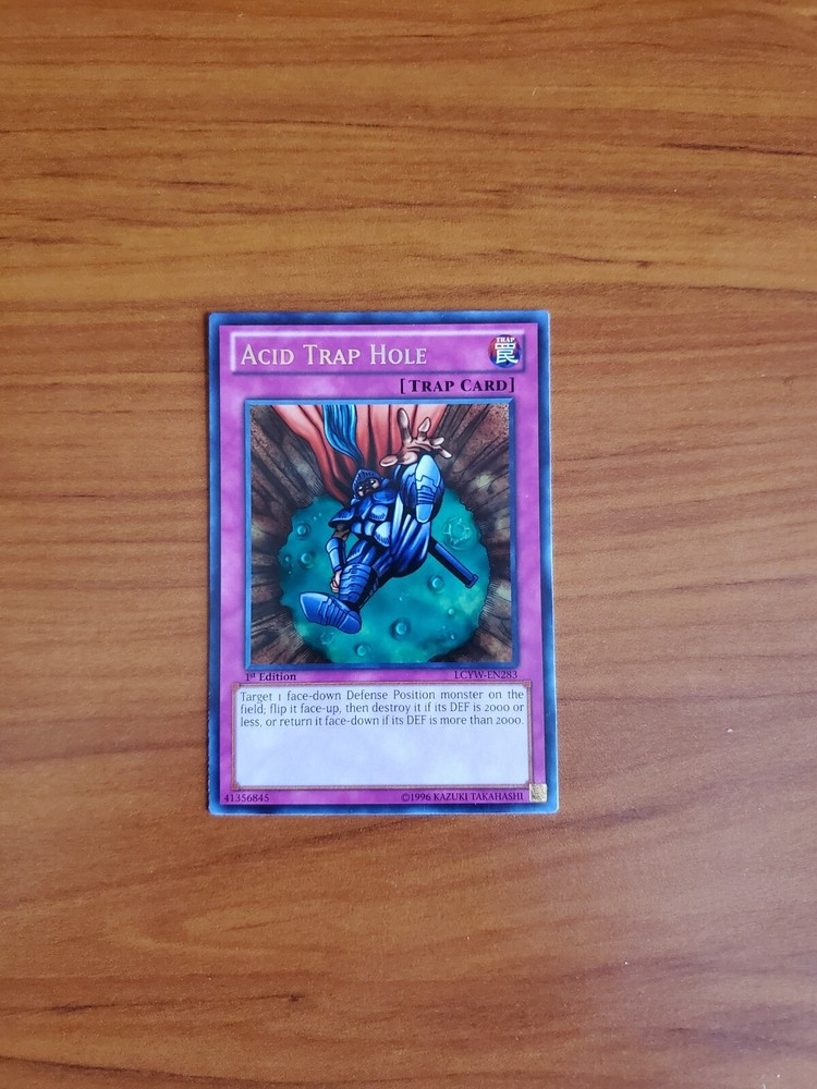 Yugioh Acid Trap Hole 1st Ed LCYW-EN283 VLP Legendary Collection 3-image