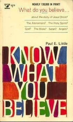 Know What You Believe by little-paul-e Paperback / softback Book The Fast FreeFREE US DELIVERY | ISBN: 088207024X | Quality Books