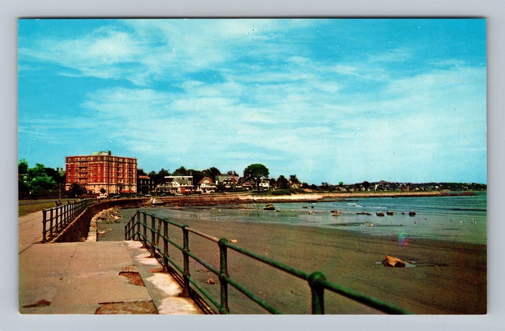Lynn MA-Massachusetts Waterfront And Shore Drive Vintage Postcard