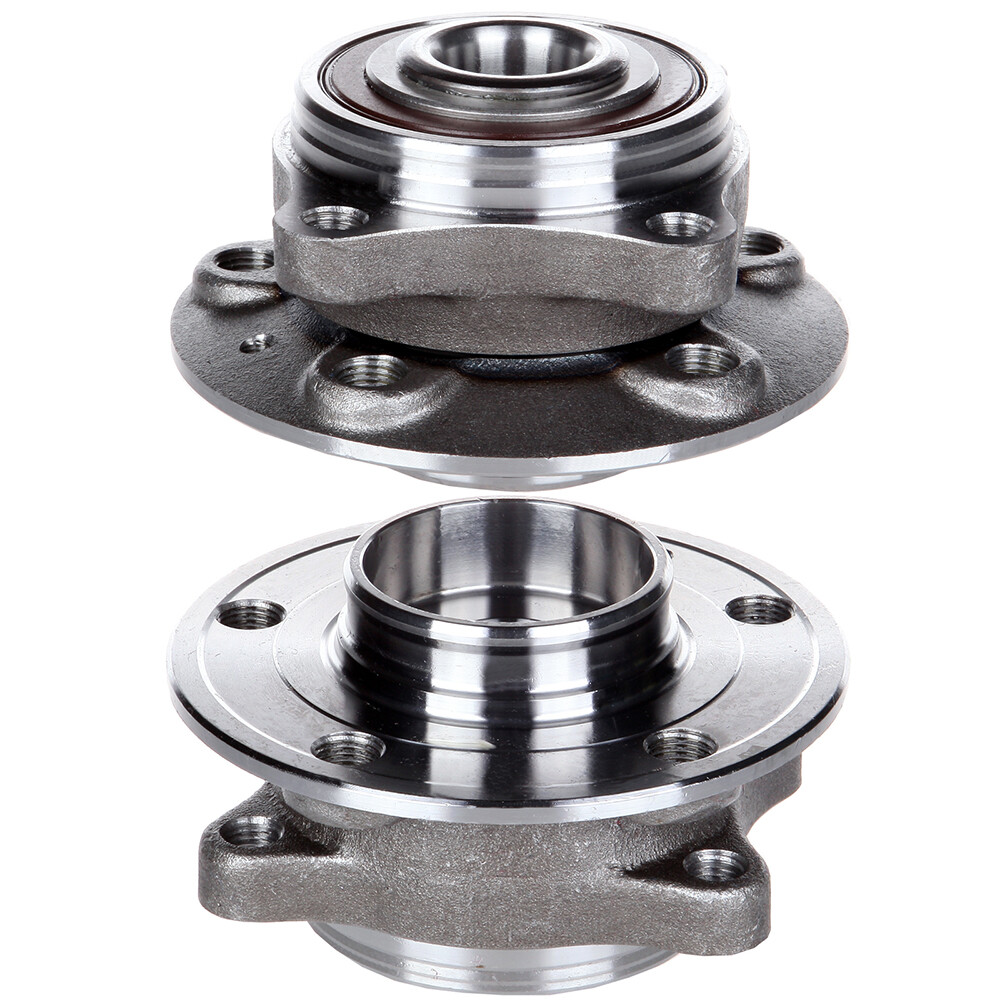 2PCS Wheel Hub Bearings Front For Volvo S60 S80 V70 XC70 5 Lug Replacement Steel