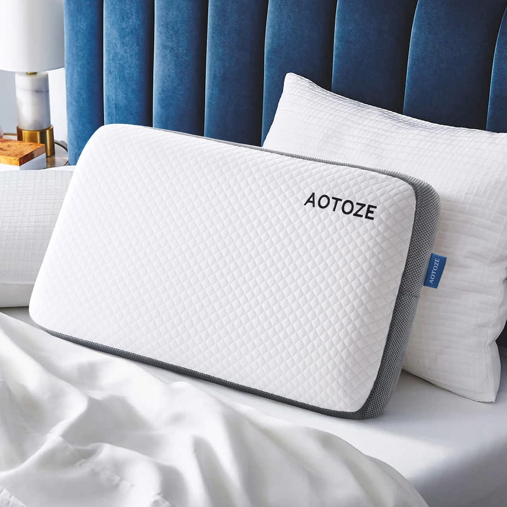Best Firm Memory Foam Pillow for Deep Sleep Support & Comfort