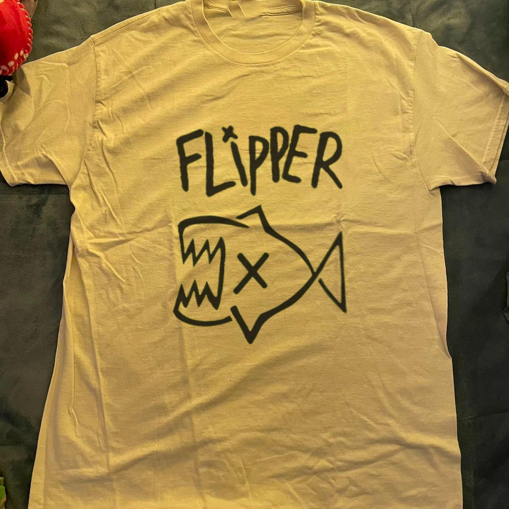 Rare Flipper Band Gift For Fan S to 5XL Yellow T-shirt QT973