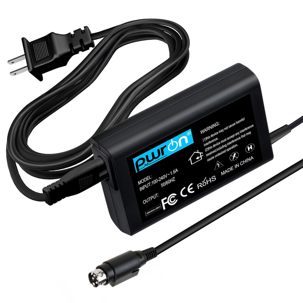 12V 5A AC Adapter Charger For Sanyo JS-12050-2C LCD TV Power Supply Mains Cord