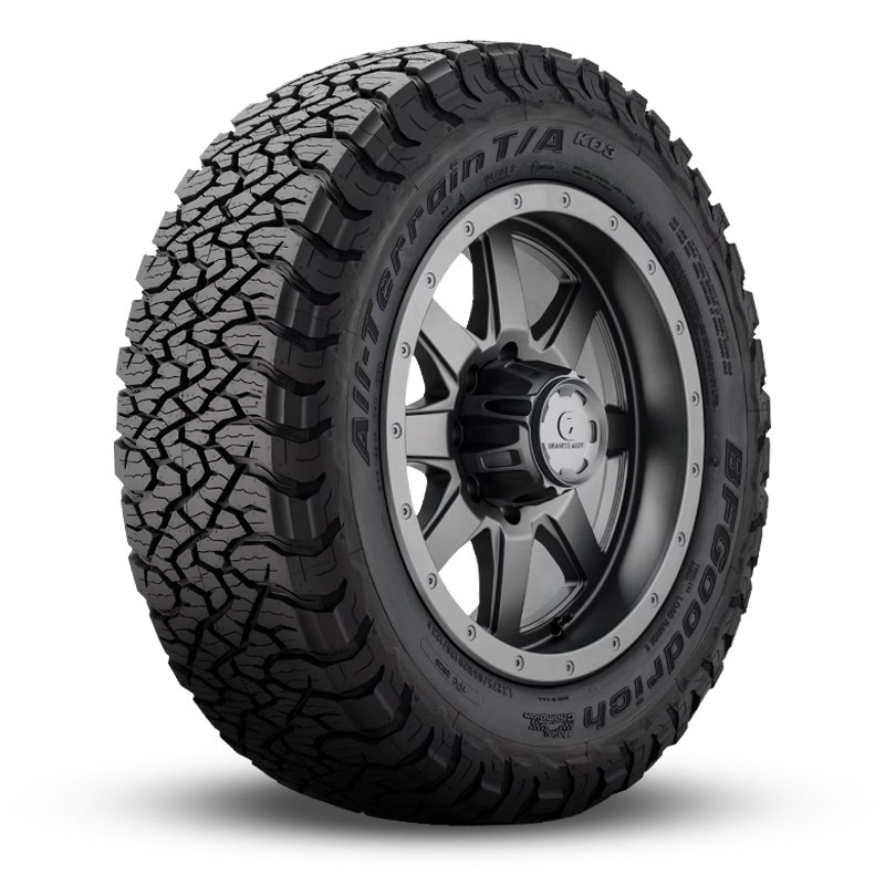 1 BFGoodrich All Terrain T/A KO3 ORBL 275/55R20 115/112S 50K Mi Warranty 8 PLY
