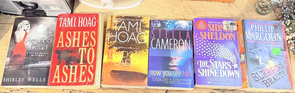 Mixed lot of mystery non-fiction paperback books