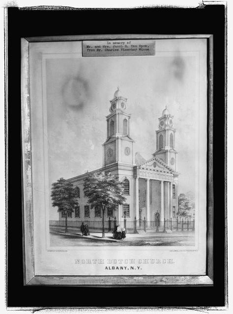 First Reformed Church,North Pearl & Orange Streets,Albany,Albany County,NY