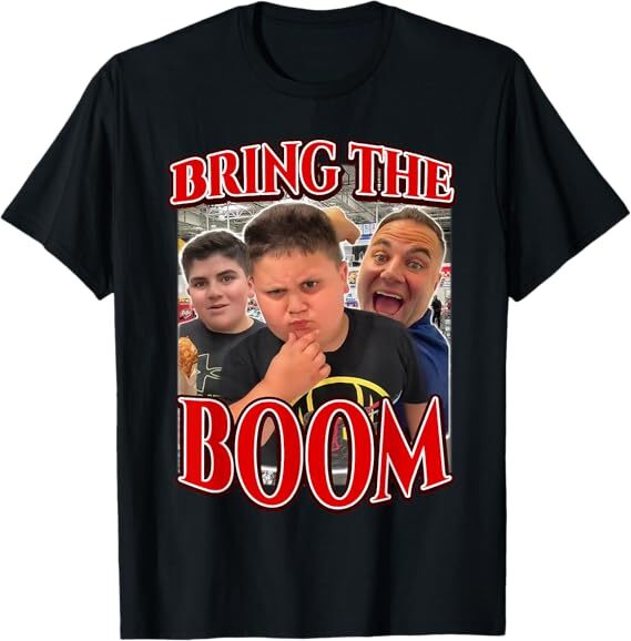 Bring The Boom Rizzler Funny Joke Gifts T-Shirt