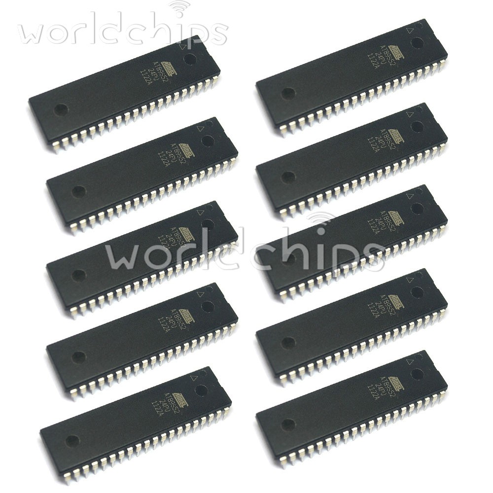 10PCS AT89S52-24PU AT89S52 DIP-40 ATMEL Microcontroller CHIP IC