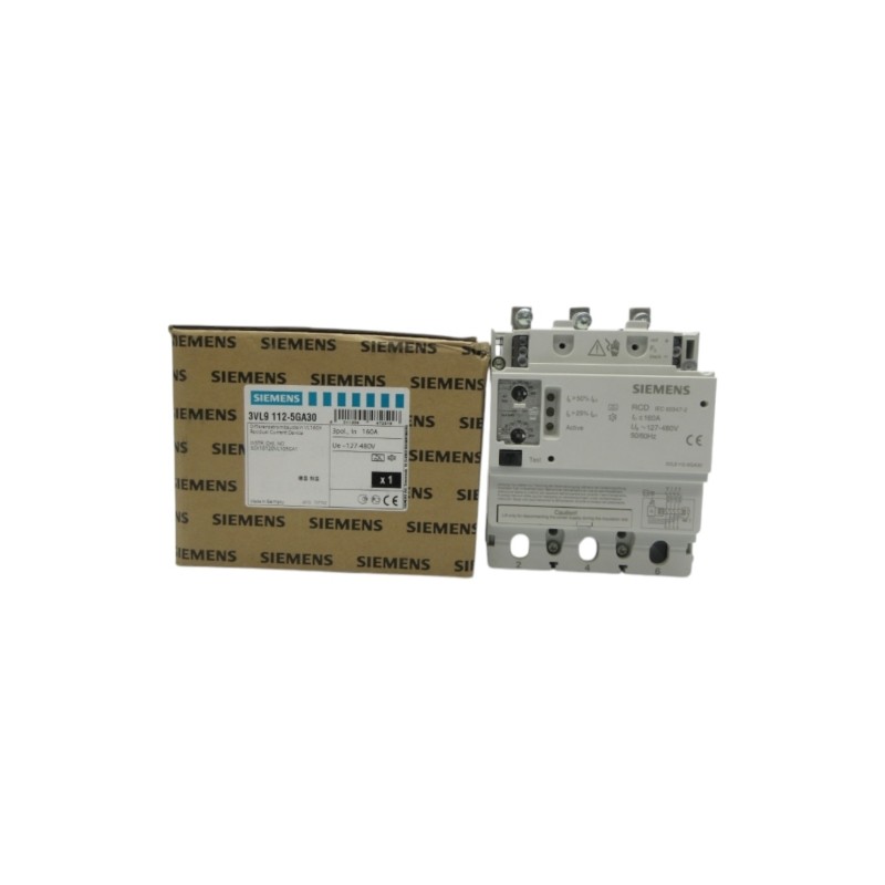 Siemens 3Vl9112-5Ga30 127-480V 160A Nsmp