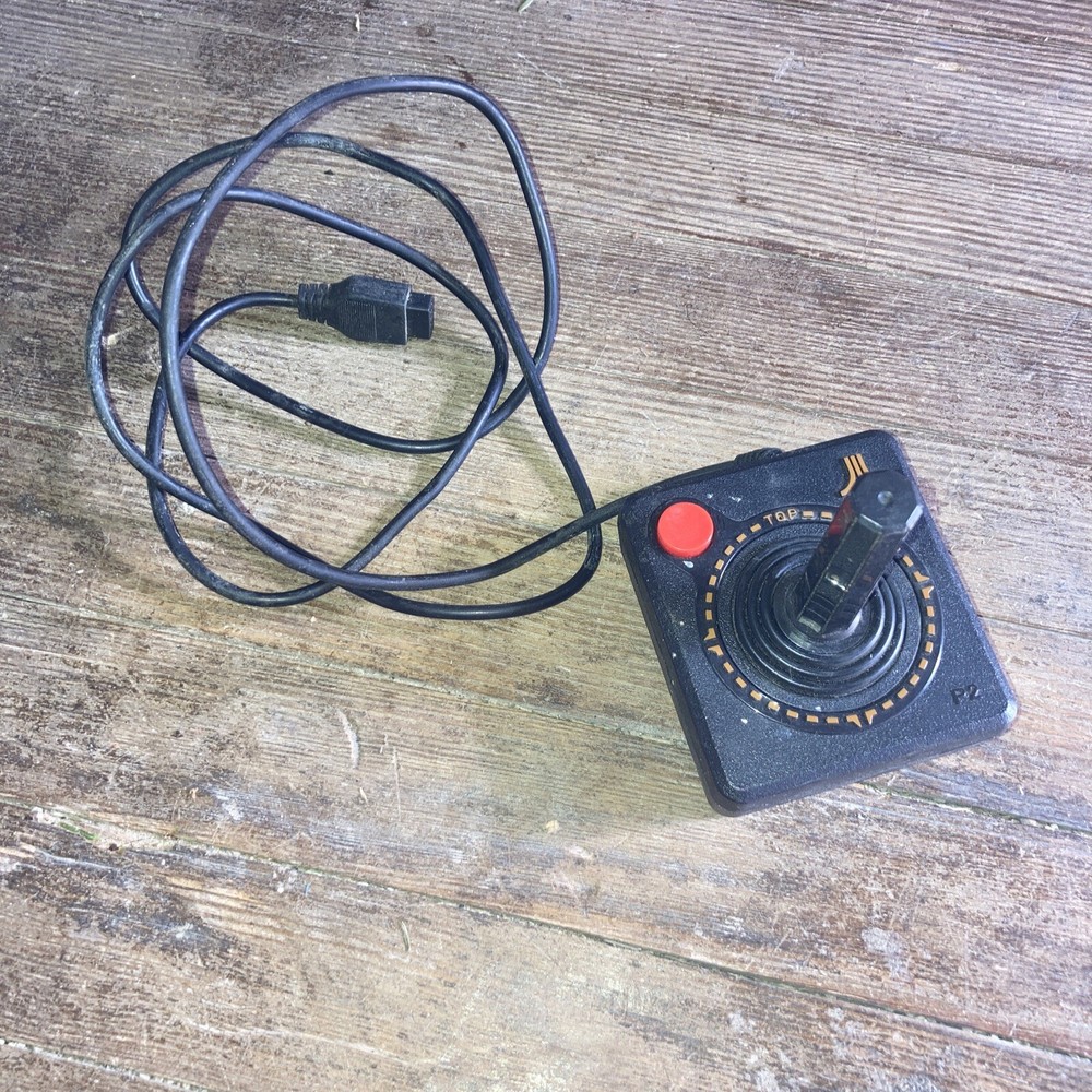 Atari 2600 remote p2 Joystick Video Games Original UNTESTED Vintage Controller