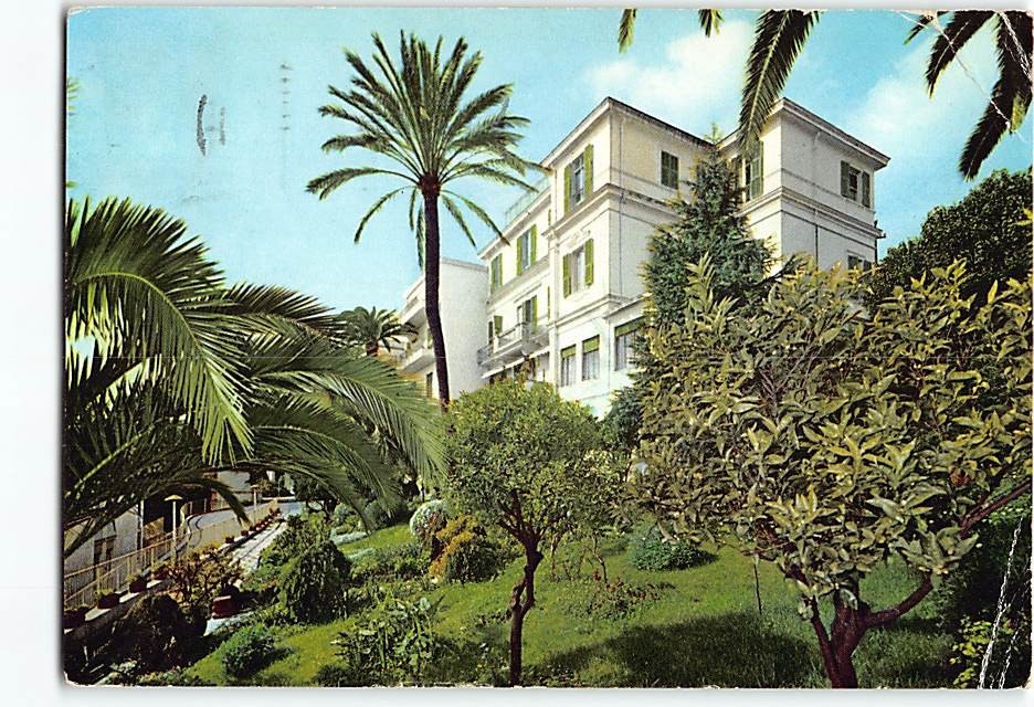 Postcard Hotel Mio Riposo Sanremo Italy