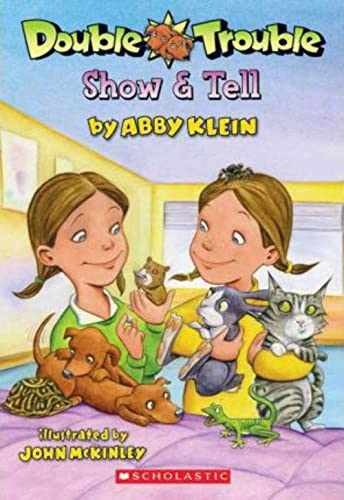 Double Trouble #1: Show & Tell - Paperback, by Klein Abby - Very Good