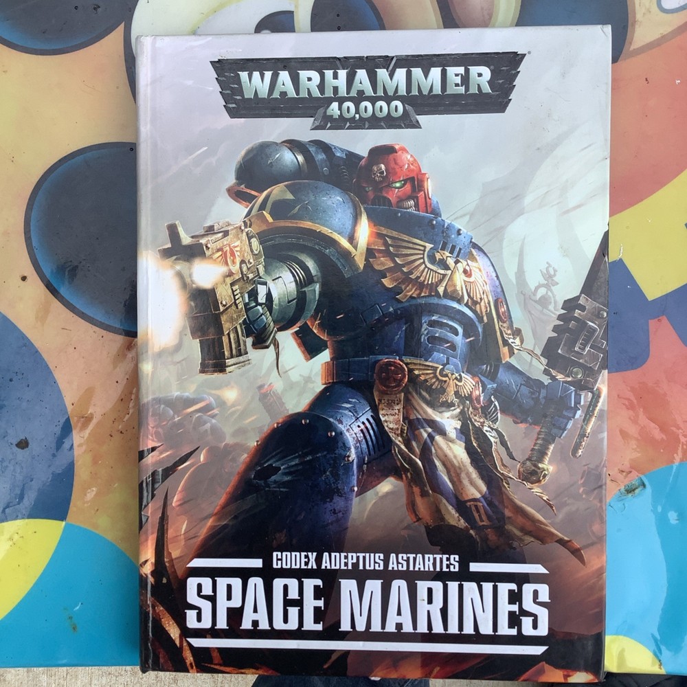 Warhammer 40K 40,000 Codex Adeptus Astartes Space Marine Hc Book G  Workshop