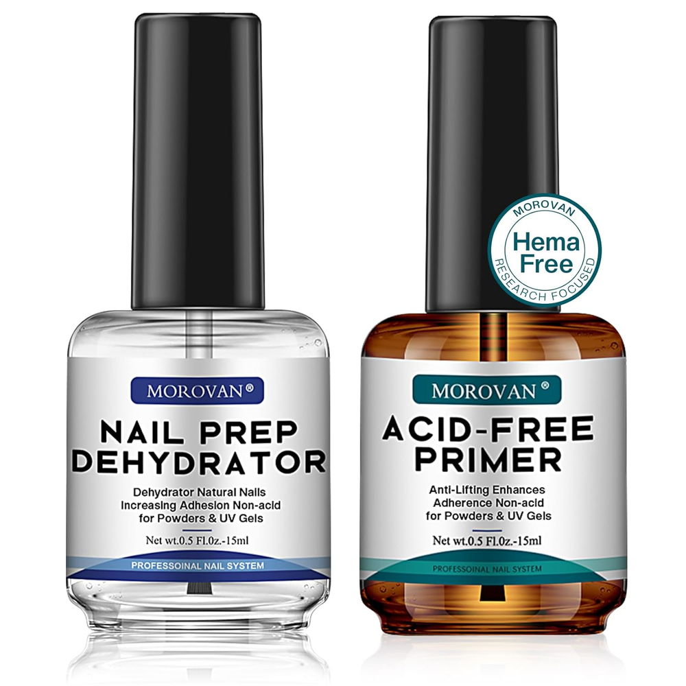 Pro Natural Nail Prep Dehydrator & Acid-Free Primer-image